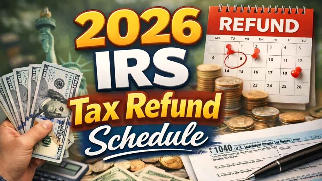 2026 IRS Tax Refund Schedule: Delays, Deposit Dates, and Refund Amounts Explained