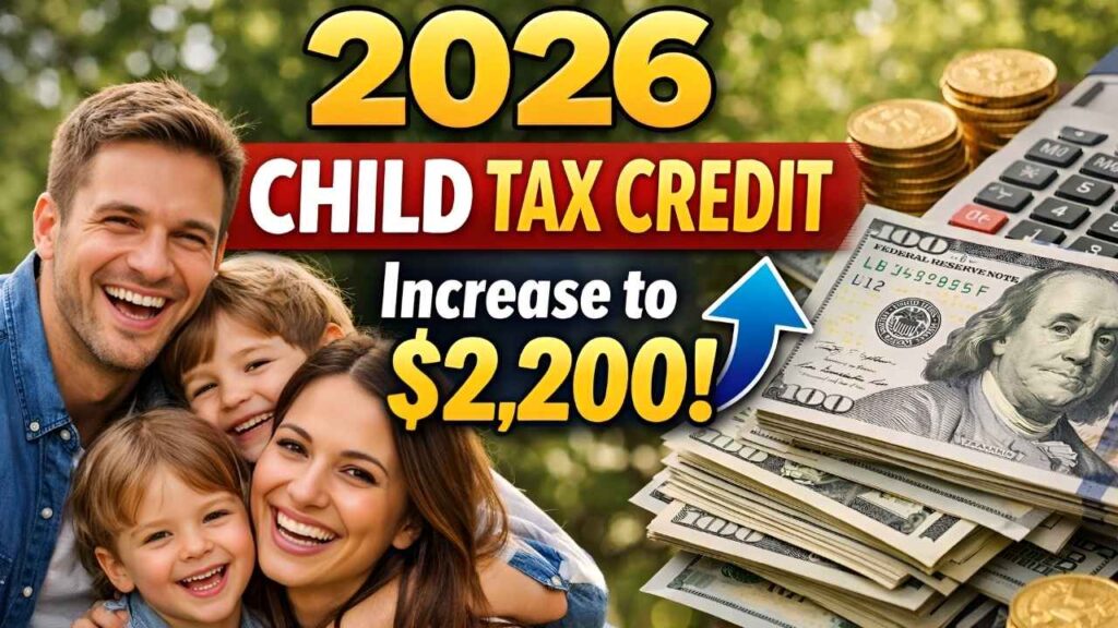 2026 Child Tax Credit Increase to $2,200: Eligibility, Deadlines, and How to Claim
